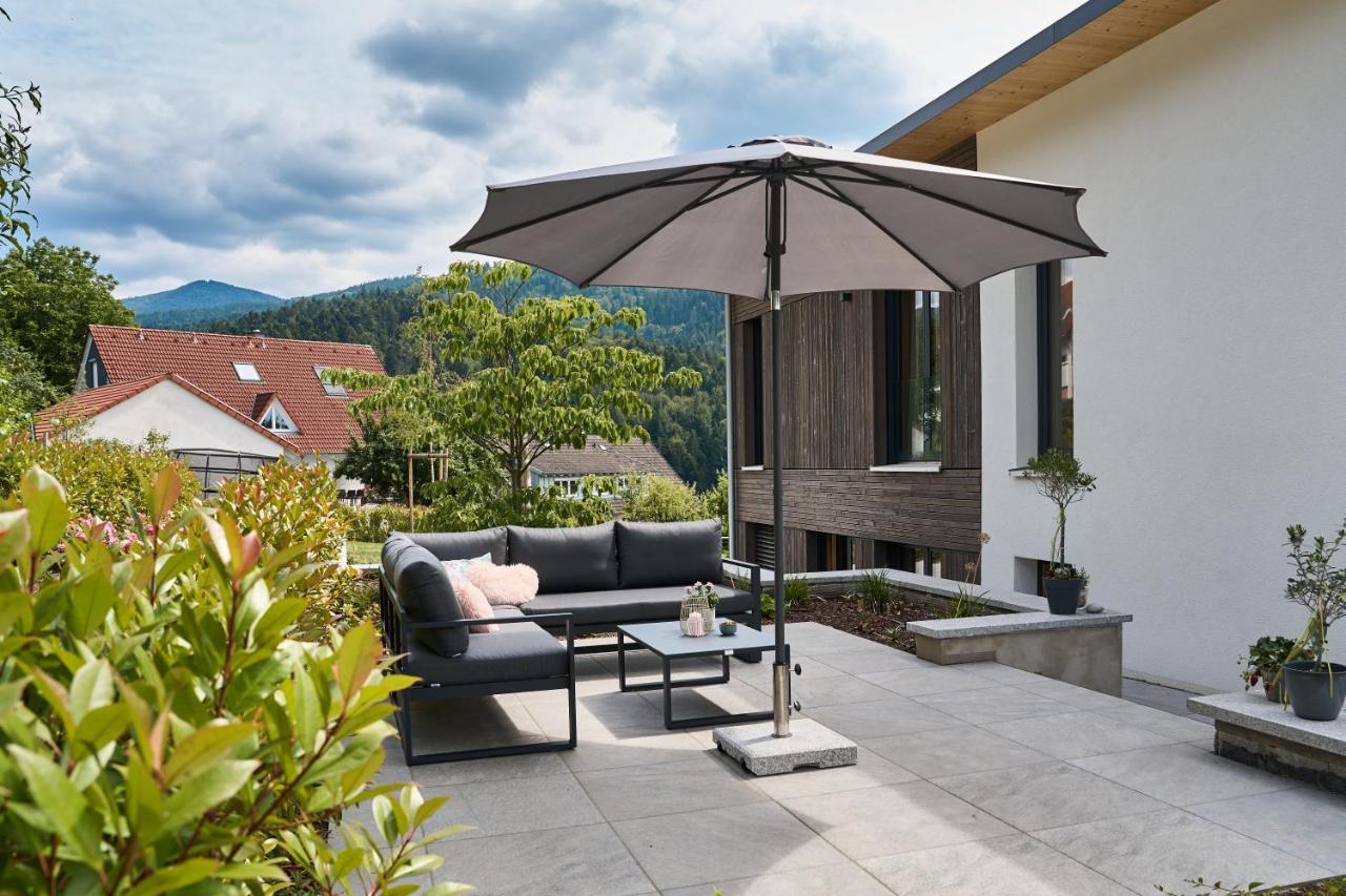 Naturferienwohnung Weitsicht Elzach Exterior foto